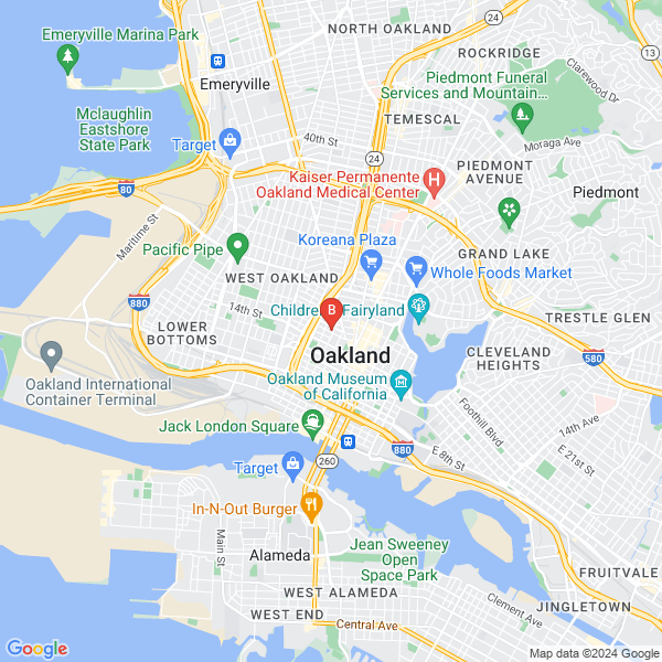 Special Interest Marketing & Advertising location map: 610 16th Street, Oakland, Ca