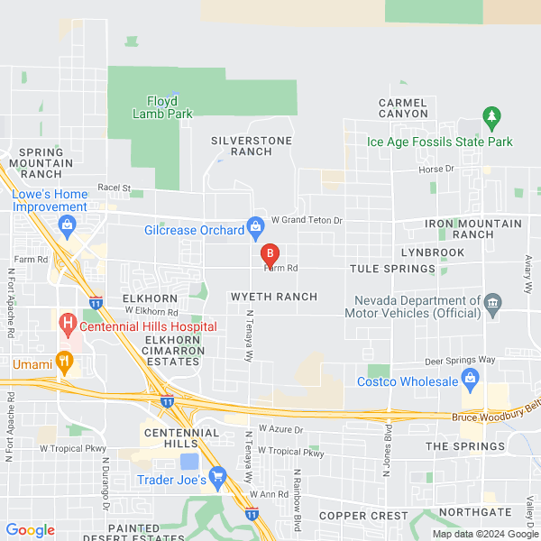 NVR Solar Installers location map: 7016 Via Campanile Avenue, Las Vegas, Nevada