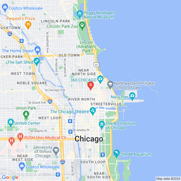Doug MacConnell location map: 1, Chicagoi, Illinois
