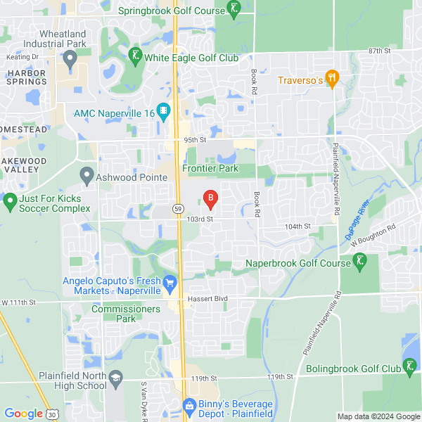 The Shallow Team, Realtors location map: STE 200 2272, Naperville, Illinois